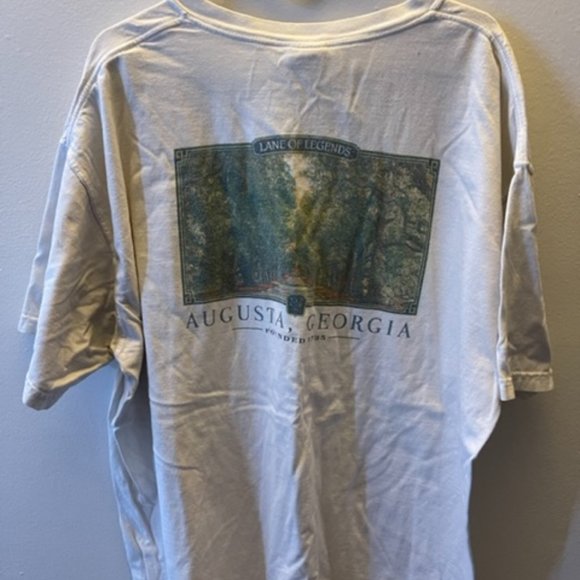 The Masters Augusta White Comfort Colors Tee - Picture 2 of 2